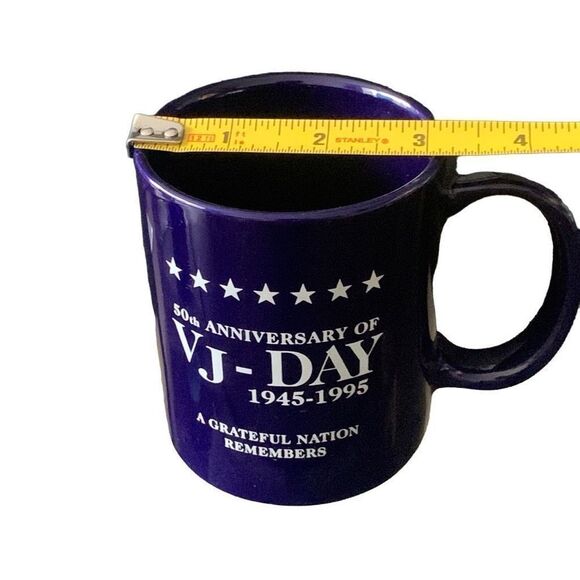 Pre Owned USS COD SS 224 WWII Submarine 50th Anniversary VJ Day Mug - Picture 8 of 9